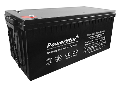 PowerStar replaces Mighty Max Sealed Lead-Acid Battery - AGM-type, 12V, 200 Amps