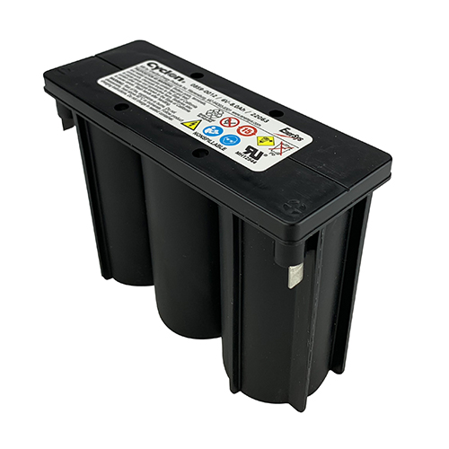 0859-0012 Rechargeable Battery, Cyclon Series, Single Cell, 6 V, Lead Acid, 8 Ah, E, Quick Connect