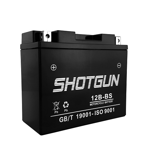Shotgun YT12B-BS High Performance-Maintenance Free-Sealed AGM Motorcycle Battery