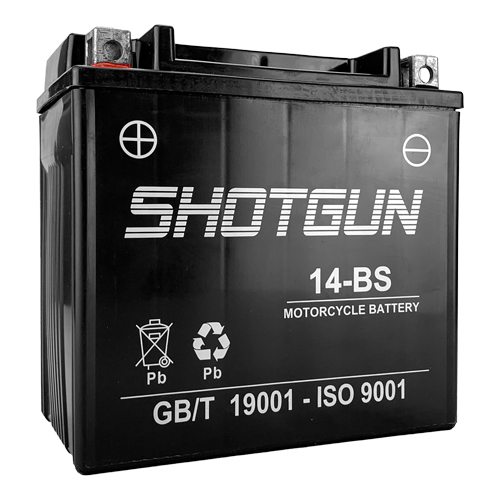 Shotgun YTX14-BS Replacement Powersports Battery For Buell 2005 2010 Lightning CityX XB9SX
