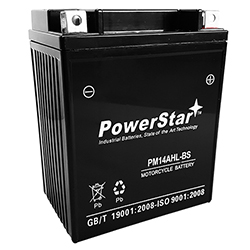 PowerStar 14AHL-BS replaces Bikemaster MS12-14L-A2