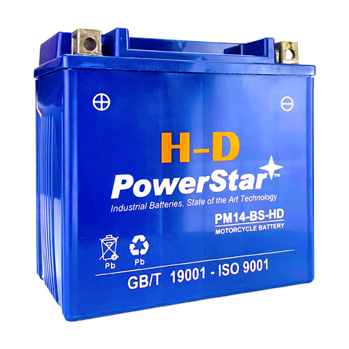 PowerStar--YTX14-BS ATV Battery for Honda 450cc TRX450 FourTrax Foreman S E