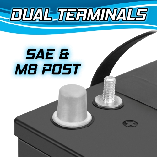 Banshee BCI Group 27M Dual Purpose Deep Cycle Sealed AGM Marine & RV Battery