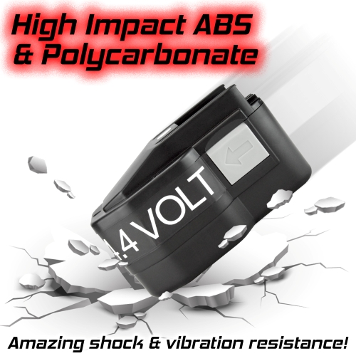 2.5AH 14.4V Battery For MILWAUKEE 48-11-1024 BBM 14 STX BBS 14 X Power Tool 4