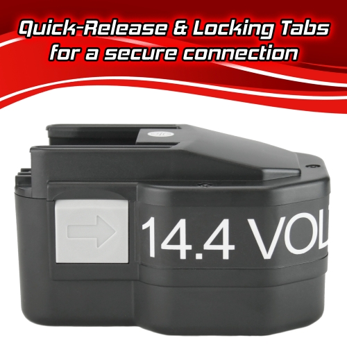 2.5AH 14.4V Battery For MILWAUKEE 48-11-1024 BBM 14 STX BBS 14 X Power Tool 5