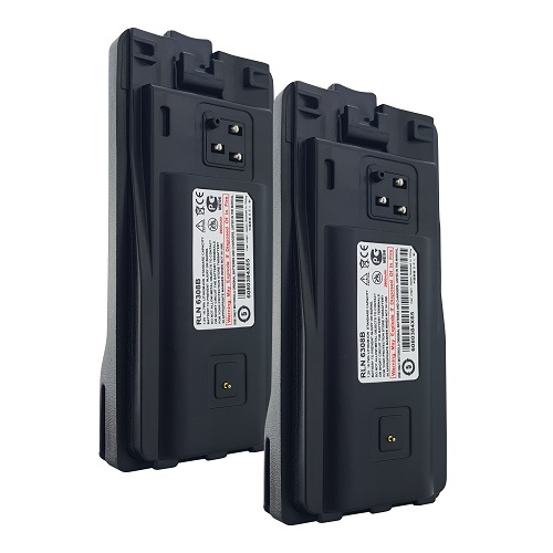 2X Batteries RLN6351 RDV2020 RDU2020 RDV2080D RDU2080D CP110 RDM2020