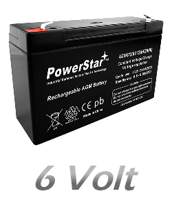 6 Volt Sealed Lead Acid Batteries