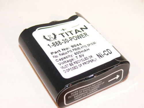 Battery BP9044 Fits Motorola HNN9044AR Ni-CD Replacement