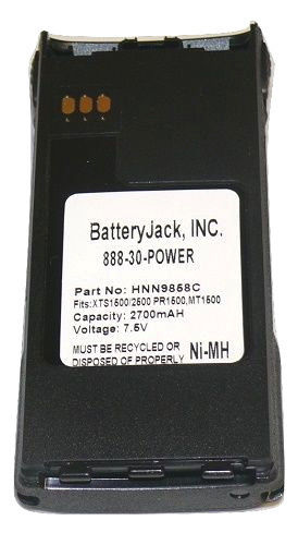 Tank Two Way Radio Battery BP9858MXHT Fits Motorola NTN9858 Ni-MHReplacement