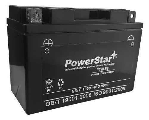 PowerStar GT9B-4 Maintenence-Free Battery YT9B-4