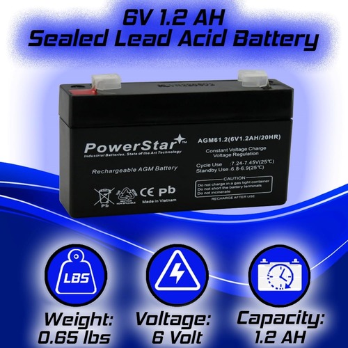 Powerstar 60-914 - Back-up Battery for GE Simon & XT Panel 1