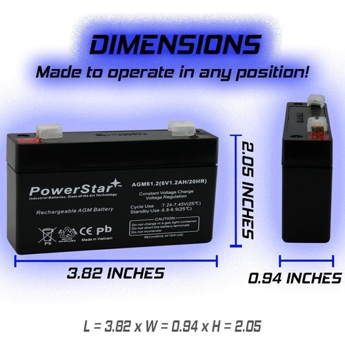 Powerstar 60-914 - Back-up Battery for GE Simon & XT Panel 5