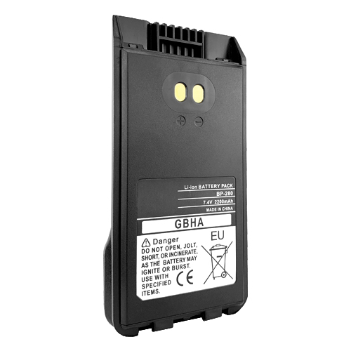 Replacement Two-Way Radio Battery for ICOM BP-280 BP-280LI F1000 F2000 Series