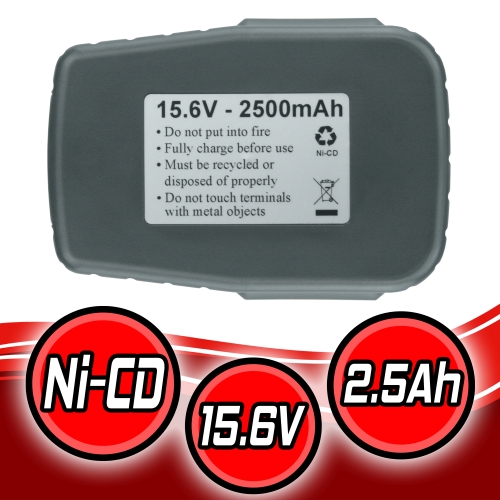 Banshee Battery for Craftsman 15.6V 2500mAh For 11136, 27135, 27160, 27197 2