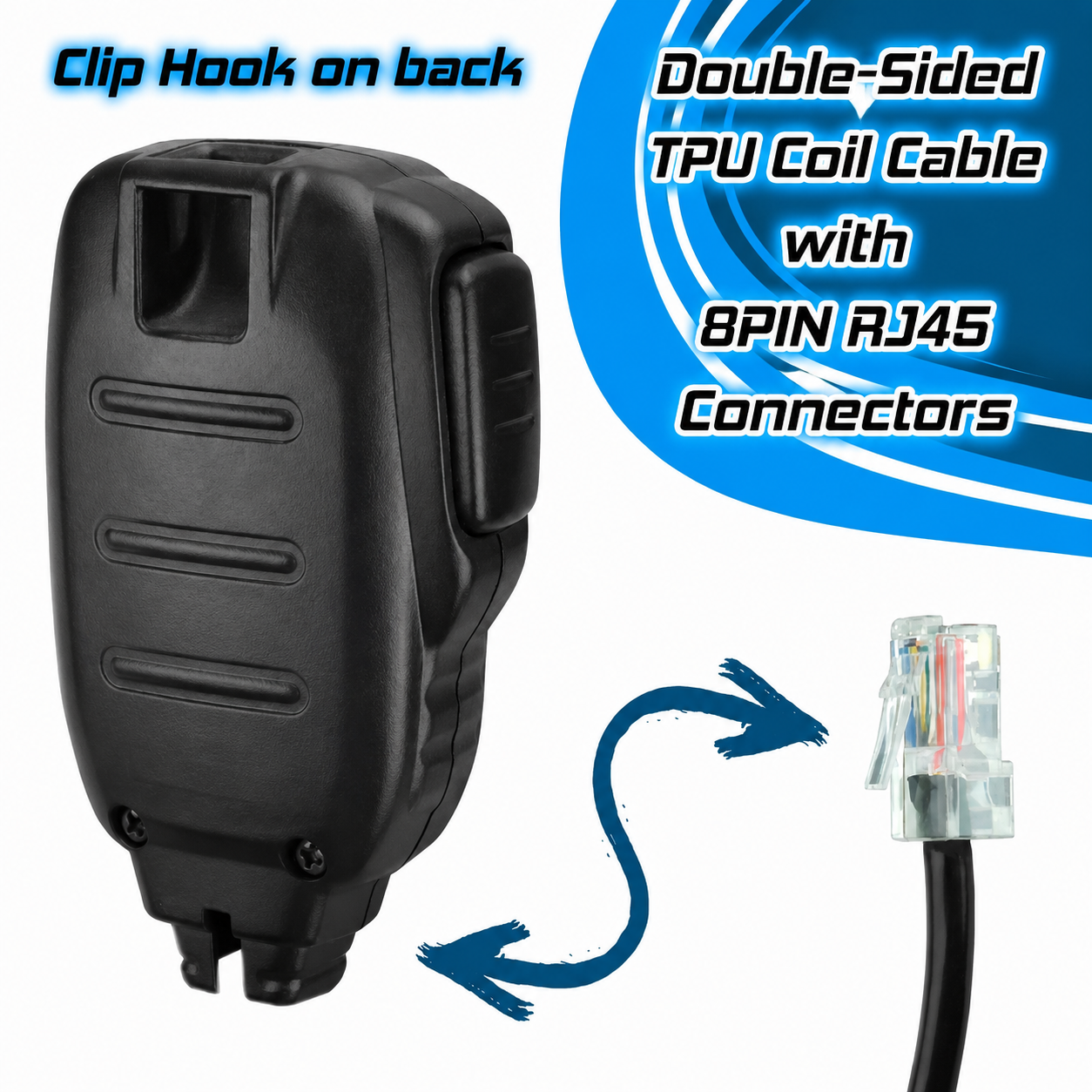Tank Brand � HM-133V HM-133s DTMF mic for Car Radio IC-2300 IC-2200H IC-V8000 - NEW! 3