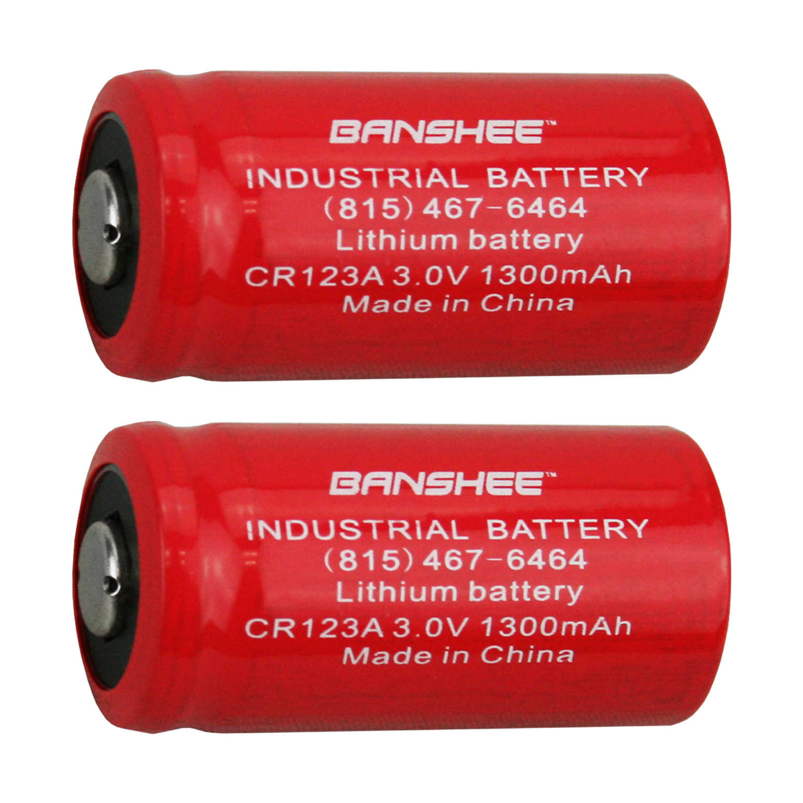 Tank Brand  Replacements for Surefire 123A Lithium 3V Batteries #SUR-SF2-BB - 2 PACK