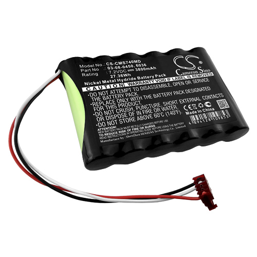 Replacement Battery for CAS Medical NIBP 740 940X Monitor NIBP 730 NIBP 750