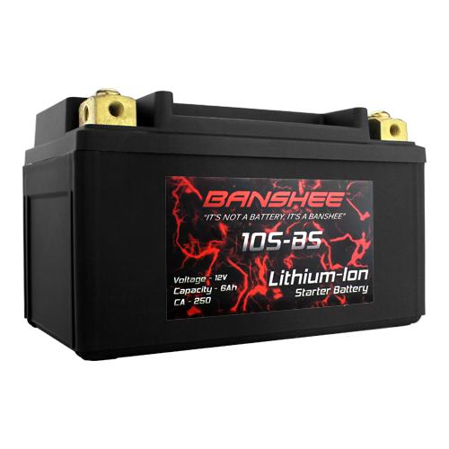 Banshee Replacement  YTZ10S 12V 6AH Lithium Ion Battery for Honda 954 CBR954RR 02-03