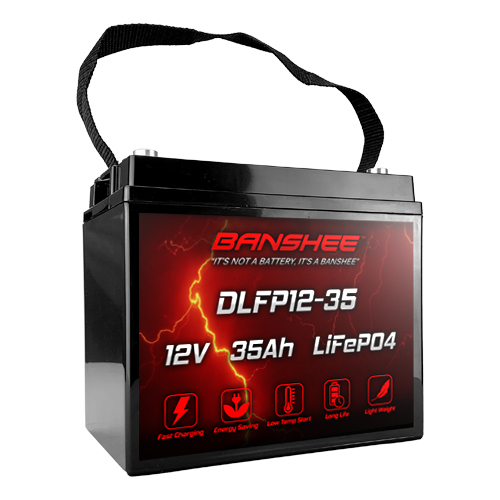 ML35-12 - 12 Volt 35 AH Lithium Battery- Banshee Brand Product