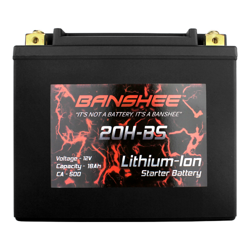 Banshee Lithium Motorcycle Battery for YTX20-BS