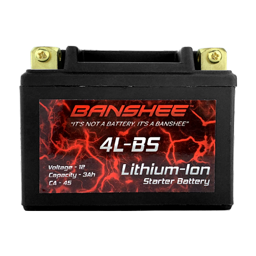 Lithium Ion 4L-BS Sealed Motorcycle Starter Battery