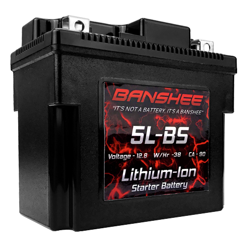 Lithium Ion 5L-BS Sealed Motorcycle Starter Battery