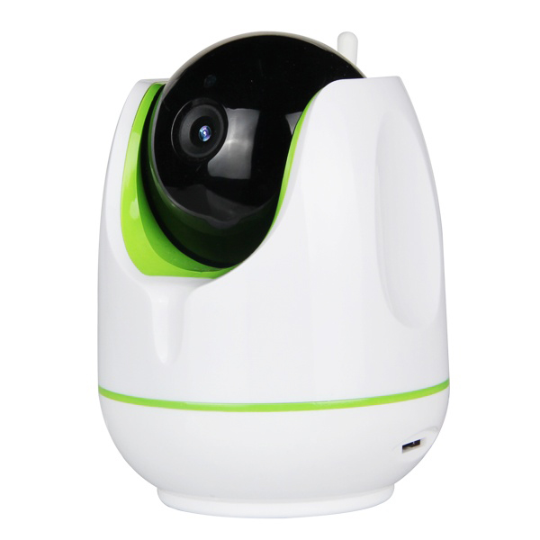 720p HD WiFi IP IR Security Camera 2-Way Audio Connects Wired or Wirelessly