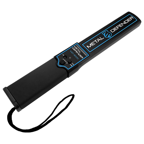 Vibration & Audio Alert Portable Security Hand Held Metal Detector Wand with LED Indicators
