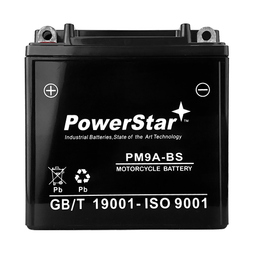 9A-BS PowerStar SLA AGM Battery 1