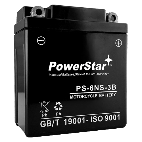 PowerStar PS-6NS-3B, 6N6-3B-N  Motorcycle Battery