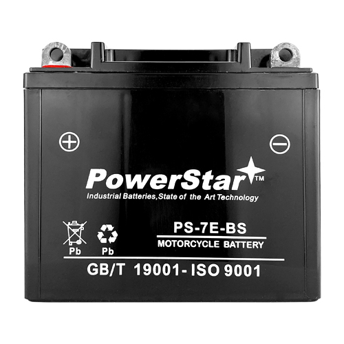 PowerStar Replacement for Yuasa 12N7-3B Power Sports Battery