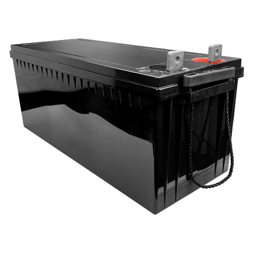 12V 200AH Rechargeable Deep Cycle Battery for Solar Wind RV Marine Camping UPS Wheelchair Trolling Motor, Maintenance Free, Non Spillable, L4 Terminals