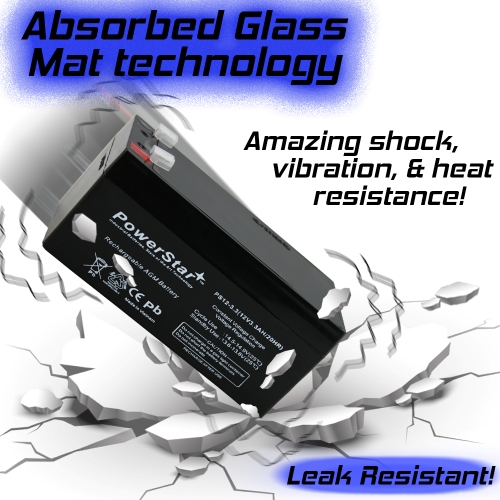 thumbnail image 2 of Mighty Max ML3-12 12V 3Ah Battery – Replacement For Toro Lawn Mower 106-8397 & More 2 of 3