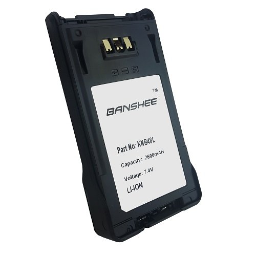 Replacement Battery for Kenwood KNB-48L NX200 7.4V 2600mAh 24.4 Wh Li-Ion