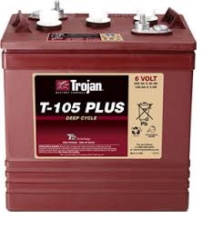 Battery Trojan T 105