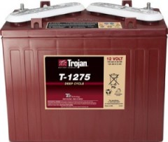 Lot of 6 Trojan T-1275 12V Deep Cycle Batteries with Free Truck Shipping