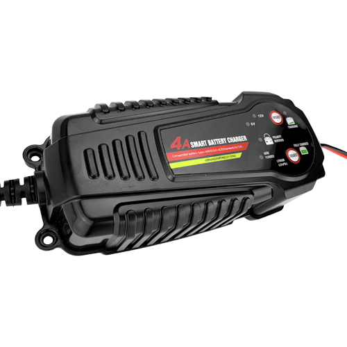 Banshee 6/12V 4A Fully Automatic Battery Charger/Maintainer for Lithium & SLA