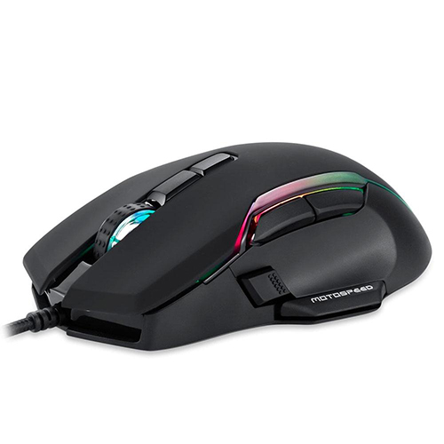 Wired Gaming Mouse RGB Spectrum Backlit Ergonomic Mouse Programmable Buttons up to 12000 DPI for Windows PC Gamers
