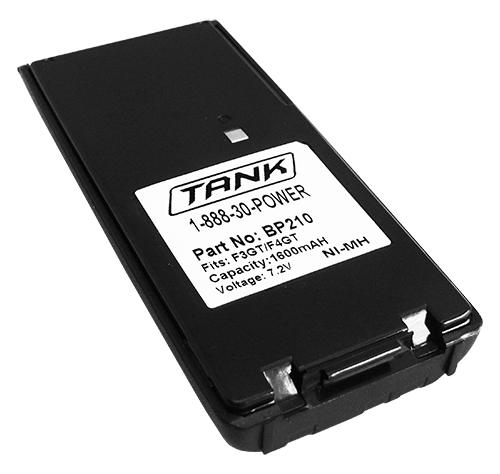 Tank Brand  Two Way Radio Battery for BNH-BP210 Fits ICOM IC-A6 IC-A24 IC-V8