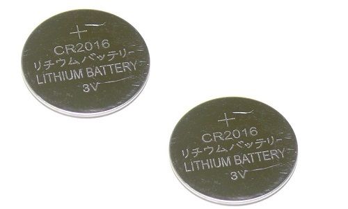 Qty 2 CR2016 DL2016 ECR2016 208-208 CR 2016 Lithium button cell circle battery