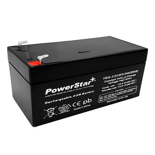 PS-1230 Sealed Lead Acid Battery w/ F1 Terminal for APC RBC35 Battery