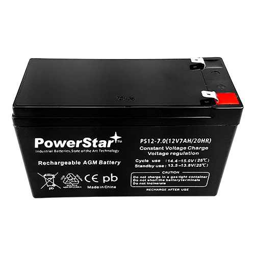 UPS Replacement Battery Pack for APC BX1500BP - APC RBC33 Cartridge #33 - Leakproof 12V 7AH Battery. 2