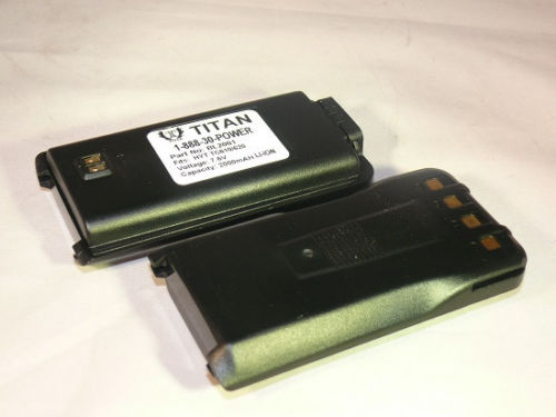 2 PCS Battery for HYT BL2001 TC-610 TC-610P TC-620 etc Li-Ion 7.4V 2000mAh
