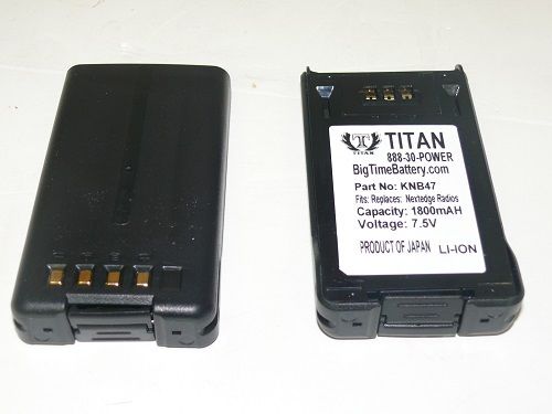 2X Tank Brand  Replacement Two Way Radio battery for BLI-KNB47L Fits Kenwood KNB47