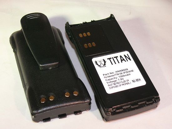 2x HNN9008 HNN9009 NiMH Battery for Motorola GP320 GP340 PRO5150 PRO7150 PRO9150