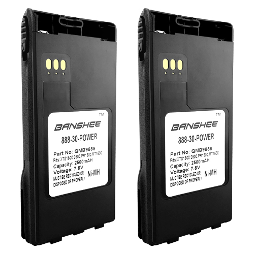 2X Replacement NTN9815AR NTN9858C Battery for MOTOROLA XTS1500 XTS250