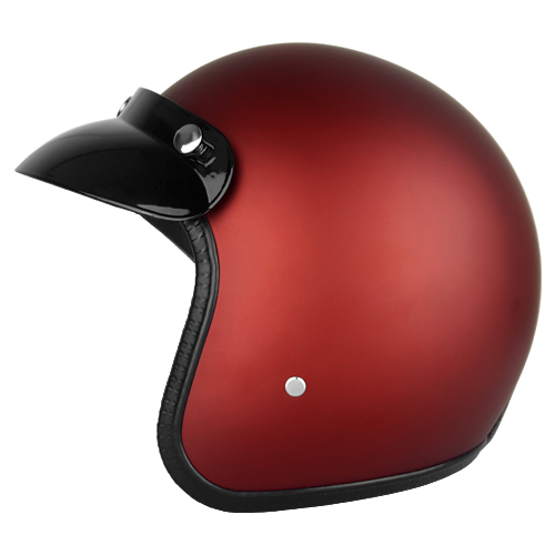 3/4 Open Face Motorcycle Helmet With Visor 9