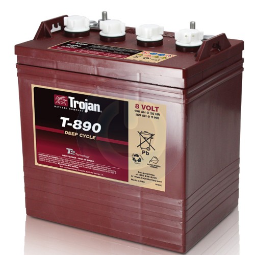 Trojan T-890 Deep Cycle 8V Battery