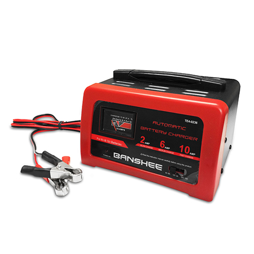 anshee 10/6/2A 6/12V Intelligent Battery Charger/Maintainer