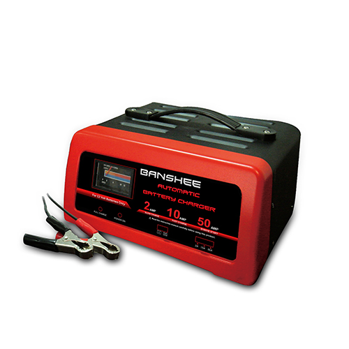 Deep cycle fast charger for 12V 12 volt batteries - 2/10/50 amp